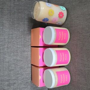 Four Scented Candle Set All By Toot, Three Are 8oz, One Is 16oz, New